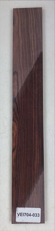 Fretboard Kingwood, 530x75x9mm,  Unique Piece #033